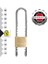 Lock Ayarlanabilir Başlıklı Asma Kilit 50 Mm, Pirinç 3
