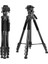 HT-T05 Profesyonel Alüminyum 210 cm Tripod Tok Alümimyum Taşınabilir Dslr Cep Telefonu Tripodu 1