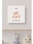 Bebek Odası Için Minimal Unicorn Tasarımlı Kanvas 25 x 25 cm 3