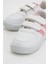 Çocuk Sneaker Spor Ayakkabı Pudra - Beyaz 3