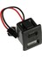 Type-C / USB A Dişi Soket Kavisli 2 Pin 10CM Kablo Jst Çift USB 5V 2A 3