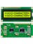 1602A 2X16 Yeşil Karakter LCD Modül Display Ekran 5V Beyaz Arka Işık 16X2 16 x 2 Standart Sol Üst 5