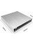 10CM x 10CM x 1.8cm Alüminyum Metal Soğutucu Blok Radyatör Amfi LED Entegre Transistor VGA Ram 3