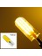 T10 Silikon Sarı LED Dc 12V Araba Aydınlatma Ampul Yan Park Lamba 3