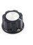 Plastik Pot Başlığı 16MM Siyah Gümüş Rotary Enkoder Ses Kontrol 1