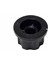 Plastik Pot Başlığı 16MM Siyah Gümüş Rotary Enkoder Ses Kontrol 5