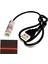 USB Kablolu 5mw 650NM Kırmızı Çizgi Lazer Modül 1 Metre Kablo Lens ile Odak Ayarlı 12MM Çap 5