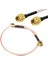 30CM RG316 Sma Erkek - Erkek Rf Kablo 0-6ghz 50 Ohms 0.3db Esnek 1