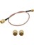 30CM RG316 Sma Erkek - Erkek Rf Kablo 0-6ghz 50 Ohms 0.3db Esnek 4