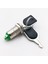 12MM Metal 2 Pin Anahtar Kontrollü Buton Panel Montaj On Off 1A Ac 250V Güvenlik Kilit Elektronik 4