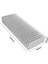 15CM x 6cm x 2.5cm Alüminyum Metal Soğutucu Blok Radyatör Amfi LED Entegre Transistor VGA Ram Memory 5