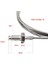 K Tip Thermocouple Sıcaklık Isı Sensörü 1 Metre 0c / 800C Paslanmaz Çelik M6 Dişli Prob K Tip 3