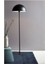 S Retro Rustik Mat Siyah Lambader Köşe Lambası Metal Lambader En 40 cm 1