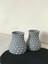3D Yazıcı ile Üretilmiş Gri Renk Modern Vazo (Boyut: 11X11X11 Cm) 2