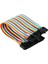 20CM 40 Pin Dişi Dişi Dupont Kablo Ayrılabilir 2.54MM 10 Renk Breadboard Atlama Kablosu Jumper 2