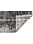 Fs 29 Grey Black x w - Fresco - Yüksek Alçak Dokulu Özel Işıltılı Yüksek Kaliteli Sık Dokuma Modern Salon Halısı 4