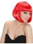 Oz cm ax Küt Peruk - Kırmızı 2