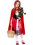 Kırmızı Başlıklı Kız Şapkalı Pelerin 90 cm (Lisinya) - 53171-1453 1