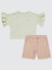 Kız Bebek Şortlu Takım 6-24 Ay Pembe 2