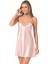 Arias Closet Somon Kısa Saten Gecelik OZN-12897 1