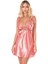 Arias Closet Mercan Kısa Saten Gecelik OZN-14136 2