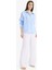 %100 Keten Oversize Geniş Kalıp Uzun Kollu Gömlek Z6638AZ25SP 2