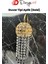 Duvar Aplik Aydınlatma Gold LED Duvar Lambası 1