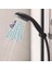 Vitalio Start 100 Quickfix El Duşu 2 Akışlı (Yağmur ve Jet) Kireç Önleyici Sistem, Banyo-Duş Başlığı, Mat Siyah, 279462430 2