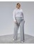 Poly Viscose Full Lycra Beli̇ Lasti̇kli̇ Battal Pantolon 1