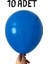 12 Inç Koyu Mavi Lateks Balon - 10’lu Paket Cinsiyet Partisi Doğum Günü 1
