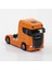 Metal1:50 Ölçek Sesli ve Işıklı Tır Kafası Turuncu Renk 1
