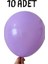 12 Inç Lila Lateks Balon - 10’lu Paket (Iç & Dış Mekan Uyumlu) 23 Nisan 1