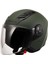 Airflow Iı Kask Mat Koyu Yeşil Çene Açık Kask 1
