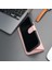 Casper Apple iPhone 16 Uyumlu Telefon Kılıfı - Mıknatıslı Ayrılabilir Cüzdanlı ve MagSafe Şarj Özellikli Pembe Renk Kişiselleştirilebilir Apple iPhone 16 Telefon Kılıfı 5
