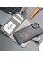 Mıknatıslı Ayrılabilir Cüzdanlı ve MagSafe Şarj Özellikli Gri Renk Kişiselleştirilebilir Apple iPhone 16 Telefon Kılıfı 5