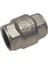 1" DN25 Sarı/krom Dik Çekvalf - Vertical Check Valve 4