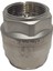 1" DN25 Sarı/krom Dik Çekvalf - Vertical Check Valve 3