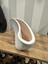 Modern Kanat Form Seramik Vazo 29 cm x 13 cm 2