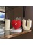 I Love You Yazılı Dekoratif Mum Seti Doğal Soya Wax Mumdan 1