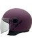 Axxis Square Yarım Kask Solid Mat Bordo 1