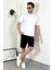 Oversize Unisex Basic Bisiklet Yaka T-Shirt 1