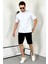 Unisex Oversize Beyaz Basic T-Shirt 1