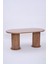 Bohem Traverten Boyalı Highgloss Mdf Yemek Masası 90*170 1