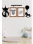 Buffer® DECO103 Supermen Dekoratif Duvar Süsü Tablo Aksesuar Ahşap Tasarım Hediye Pano Sticker Seti 4