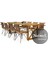 Bues Doğal Ahşap Toplantı MASASI-80 cm -120 cm 1