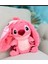 Stitch Peluş Oyuncak Fermuarlı Sürpriz Peluş Hediyelik Uyku Arkadaşı Stitch Peluş Oyuncak 5