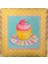 Buffer® Decotown Duvar Panosu 40*40 Cup Cake Muffin Motifli Duvar Süsü 1