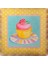 Buffer® Decotown Duvar Panosu 40*40 Cup Cake Muffin Motifli Duvar Süsü 3