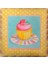 Buffer® Decotown Duvar Panosu 40*40 Cup Cake Muffin Motifli Duvar Süsü 4