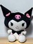 45 cm Büyük Boy Sevimli Kuromi Peluş Oyuncak Soft Yumuşak Kuromi Peluş Siyah Kuromi Peluş Oyuncak 1